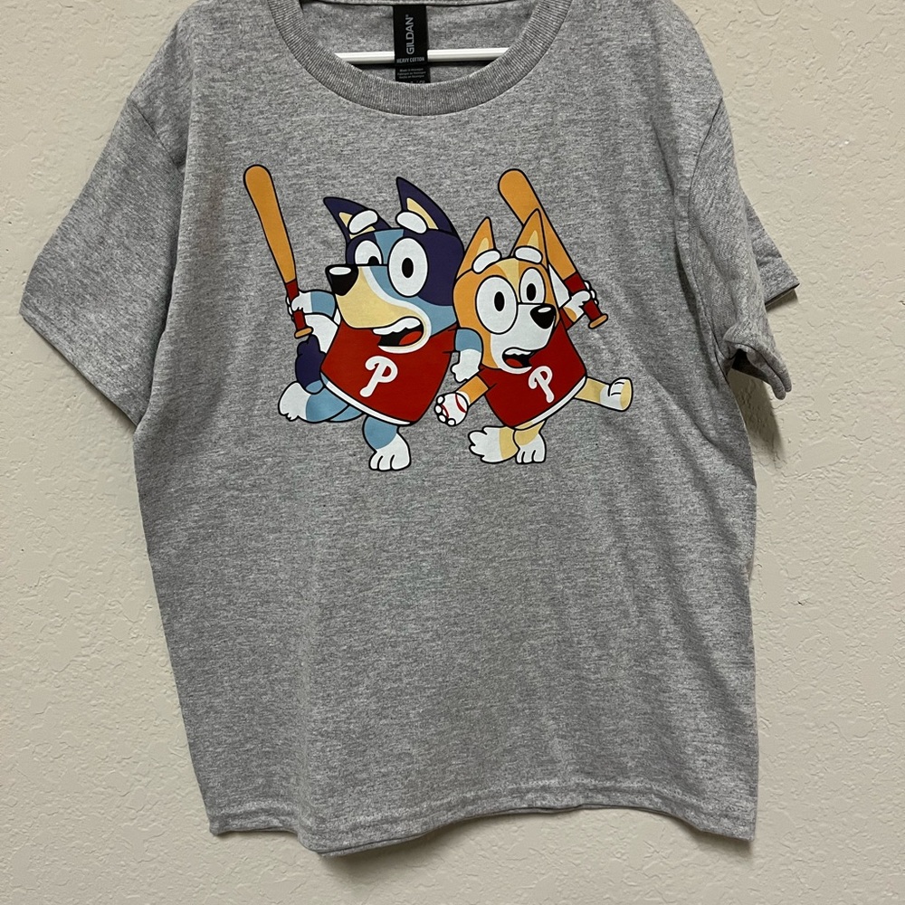 NEW Bluey Phillies T Shirt